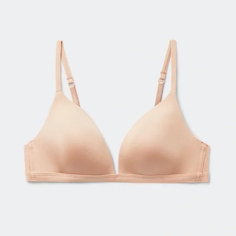 INTIMISSIMI Tiziana Triangle Bra in Ultralight Microfiber Size 34B NUDE (NWOT)